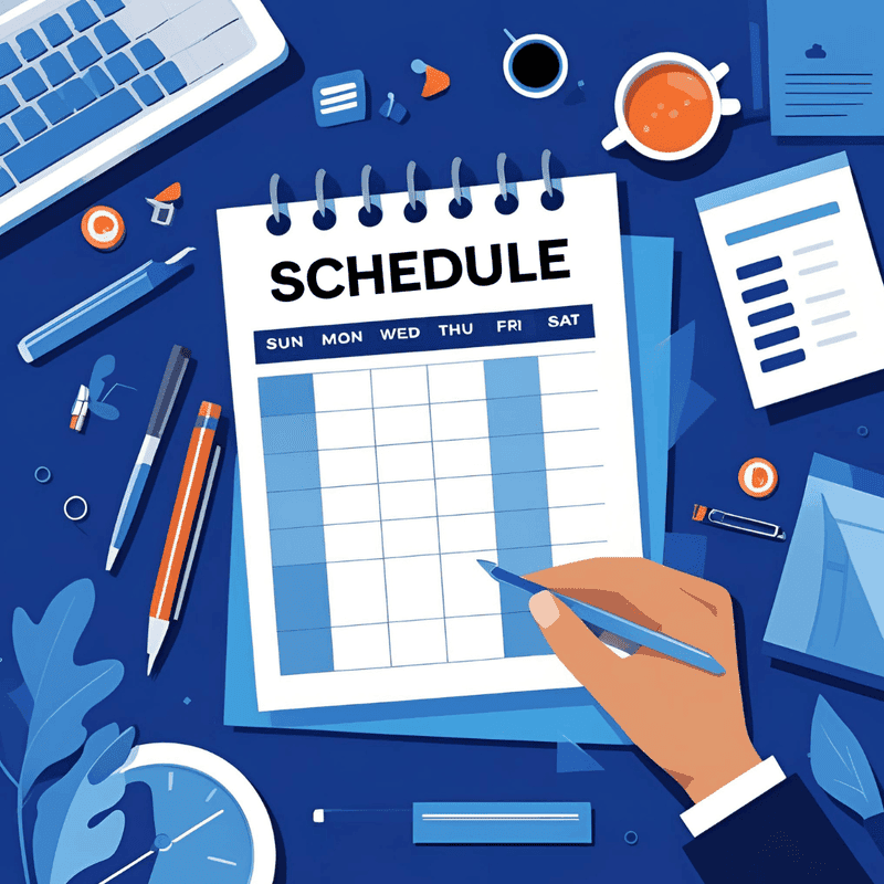 Borrador y programación para las horas de mayor interacción a través de WhatsApp